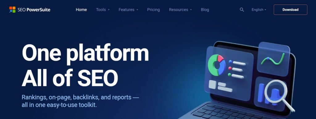 SEO PowerSuite Website